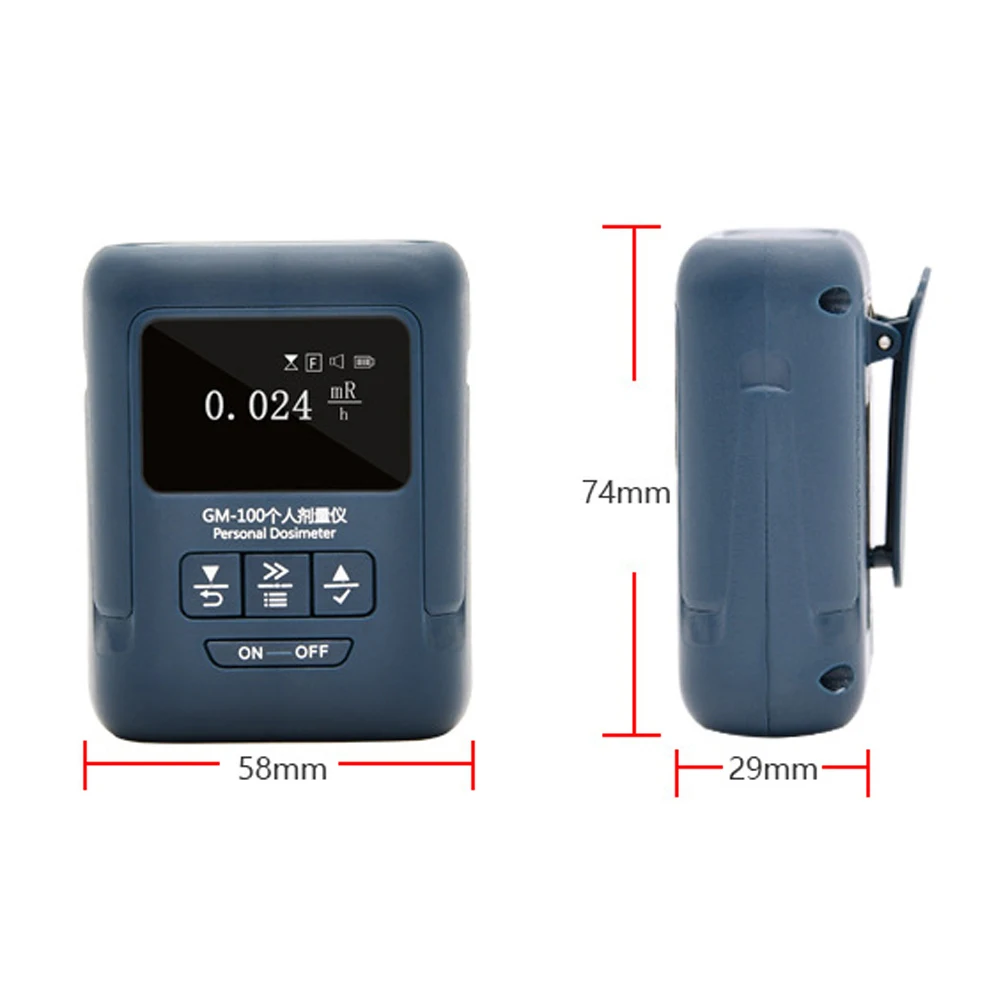 digital caliper gauge KKMOON Geiger Counter Nuclear Radiation Detector Personal Dosimeter X-ray Beta Gamma Tester Detector Radioactivity Detector HOT anemometer sensor