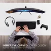 OMNI VX3218-PC-MHD 32 Inch Curved 1080p 1ms 165Hz Gaming Monitor with FreeSync Premium, Eye Care, HDMI and Display Port 2