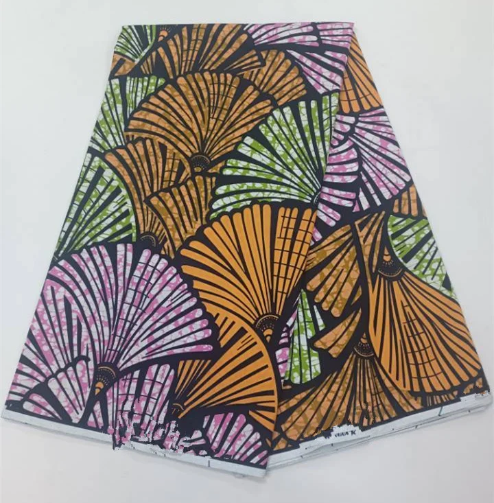 Wholesale prices 2024 latest 100% cotton african real wax prints fabric Guaranteed veritable ankara wax nigerian style 6