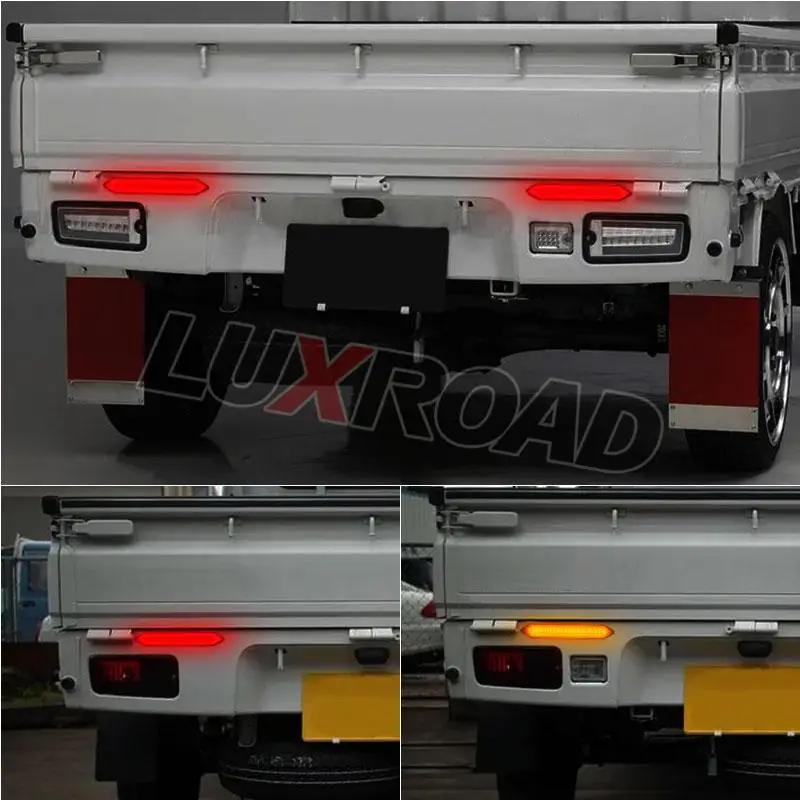 Feu de signalisation latéral LED pour voiture, camion, ATV, remorque,  tracteur, Signal rouge jaune, feu de recul, 12V 24V - AliExpress