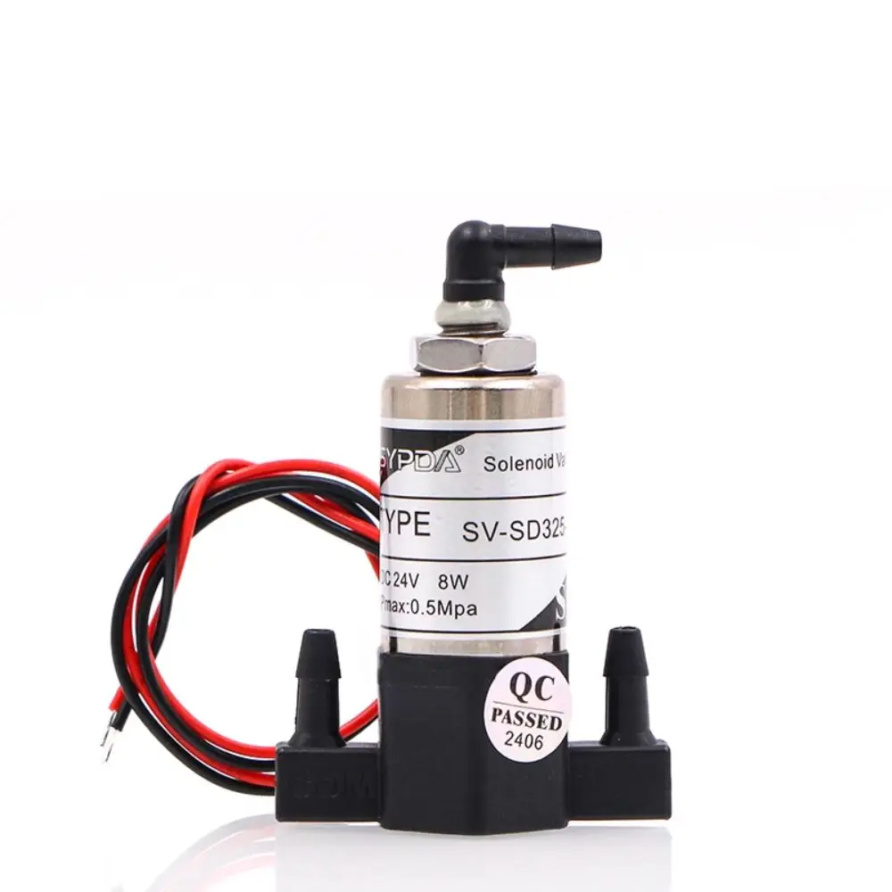 공정 UV 평판 프린터 솔레노이드 밸브 8W 24V 완리다 음압 삼방 밸브