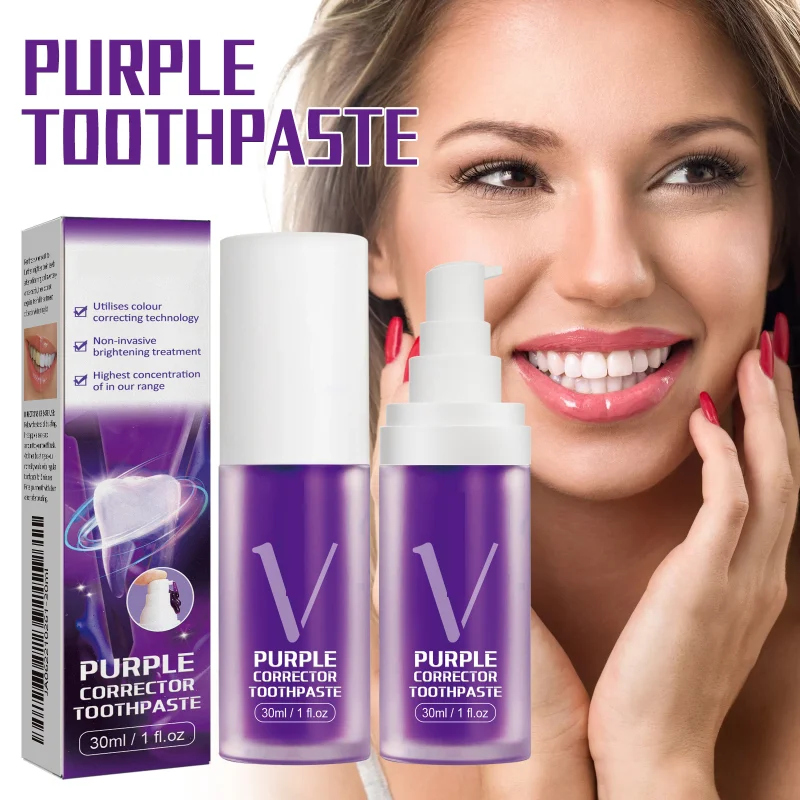 Teeth Whitening Product Toothpaste Colour Corrector Oral Cleaning Care