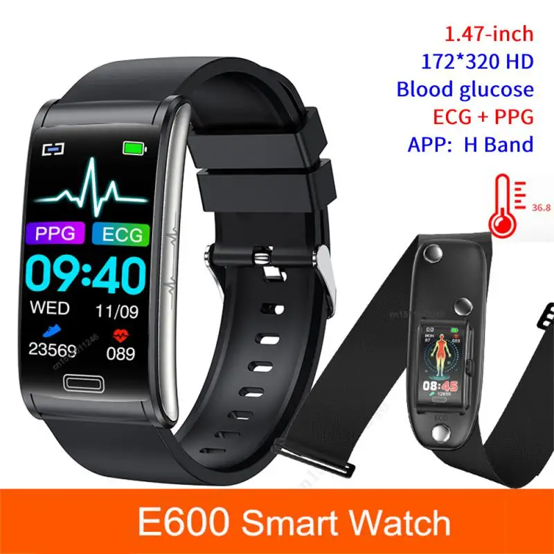 

Hd Resolutions Waterproof Ip68 Grade Watch Lightweight Design 1.47 Inches Smart Bracelet Monitor Fitness Bracelet Smartwatch Tpu