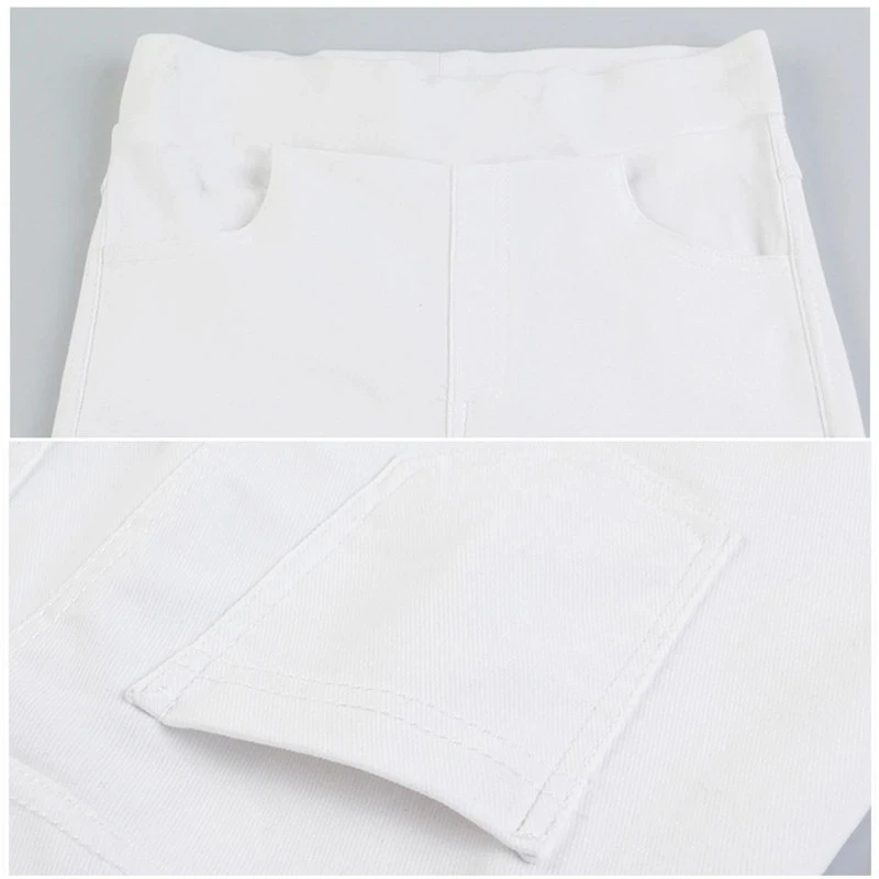 المرأة الصيف مطاطا عادية تمتد نحيل طماق ضئيلة قلم...