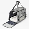 Pet Carriers Backpack Portable Breathable Foldable Shoulder Bag Cat Dog Carrier Bags Outgoing Travel Pets Handbag Transport Bag. 3