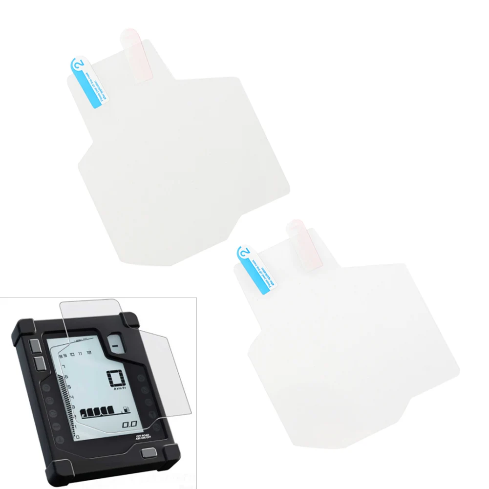 

2x Motorbike Dashboard Screen Protector Scratch Protective Film For Yamaha Tenere 700 2020 2021 2022
