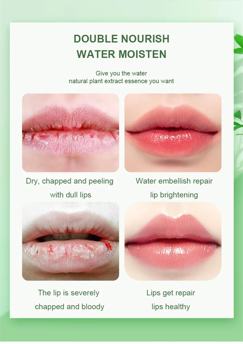 Long Lasting Smooth Aloe Color Changing Lip Balm Aloe Vera Lipstick Moisturizing, hydrating, waterproof and cracking Aloe Vera Lip Balm_voghion.com