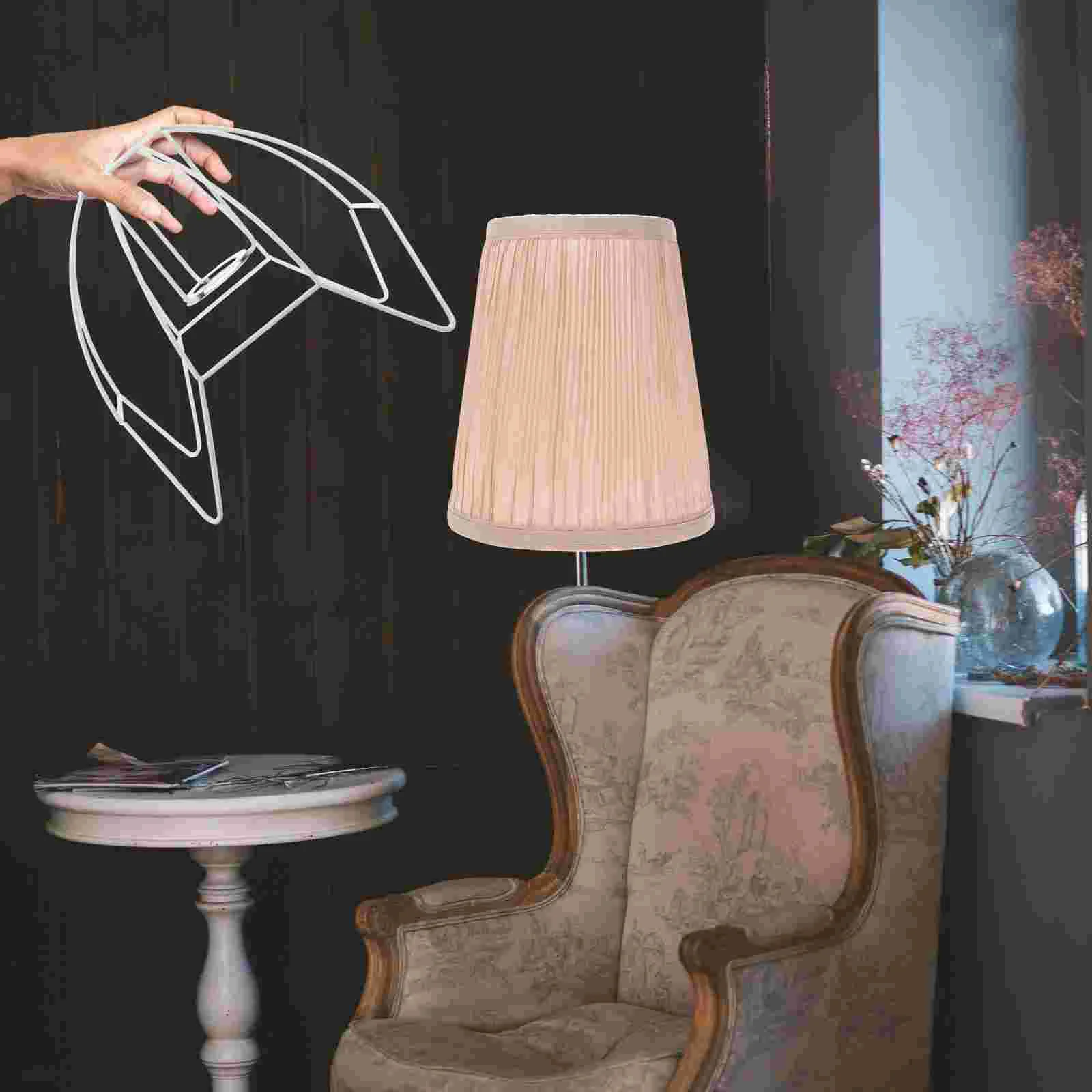 Retro Ceiling Light Frame Hanging Light Shade Table Lamp Bulb Guard Lamp Shade Light Cover Wire Lamp Shade Lamp Chandelier