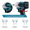 Cordless Electric Impact Wrench Power Tool Brushless Electric Wrench Hand Drill Socket For 21V Battery 5