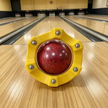 Supporto Antiscivolo per Palla da Bowling, Stand Girevole a 360° per Palla da Bowling ° Supporto Girevole Universale per Tazze, Accessorio per Lucidatura