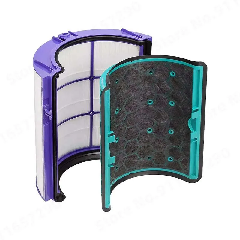 Filtre HEPA installé dans un aspirateur Dyson, prêt à purifier l'air.