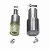 Double-Sided Rivet Installation Tools Europe Button Machine Special Mold (12mm+M6) Nail Buckle Sewing Snap-Fastener Machine Die 1