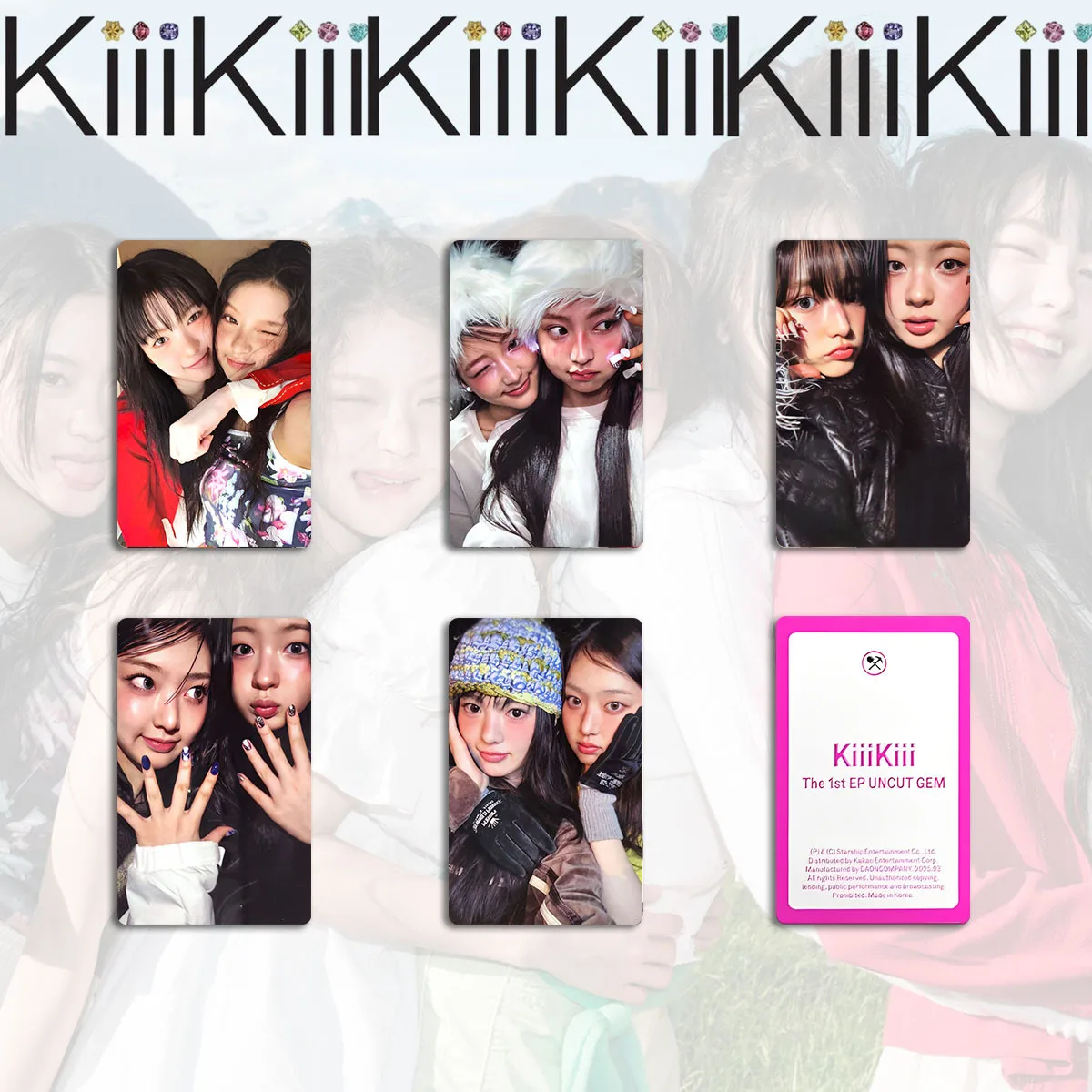 KiiiKiii ハウム I DO ME soundwave トレカ B KiiiKiii I DO ME starship 限定 トレカ 5枚セットB - メルカリ