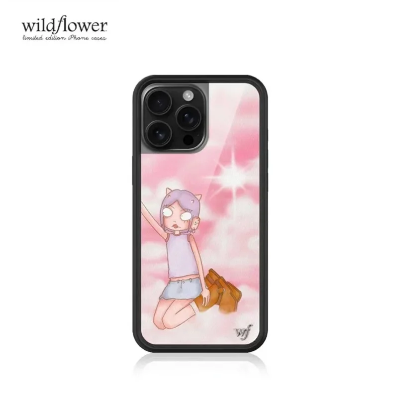 Wildflower Emergency Intercom Phone Case for iPhone 16 15 14 13 12