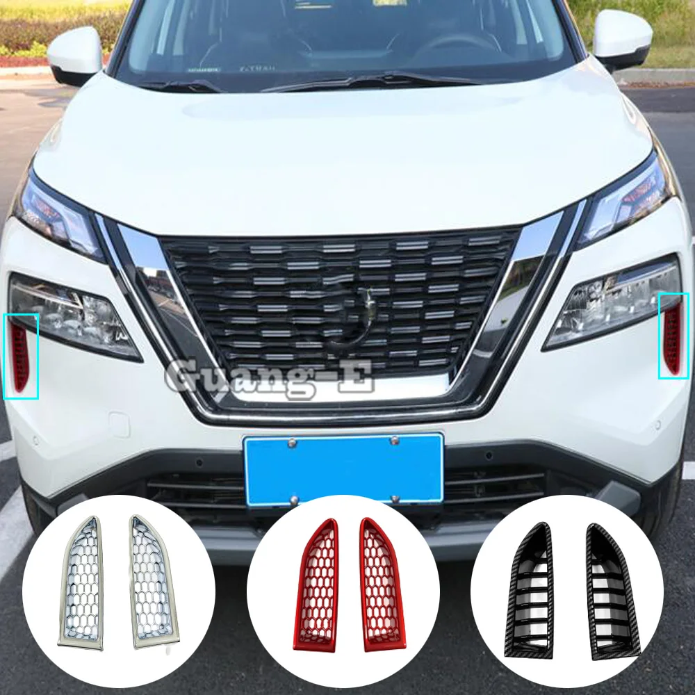 EyebrowFrontBumperGrilleFogLightSideOutletTrimCoverFrameABS