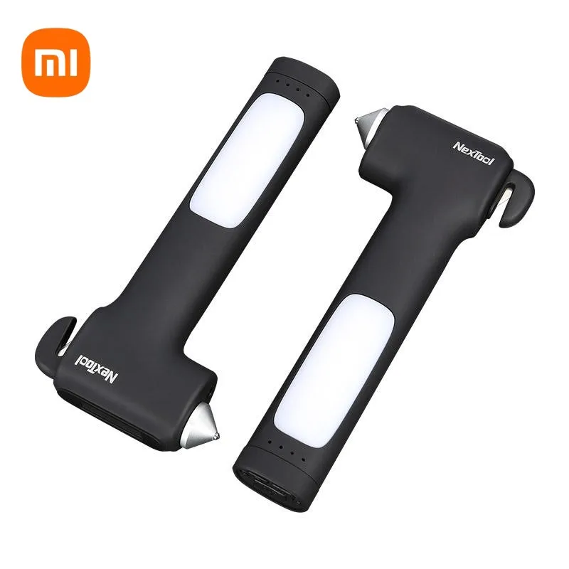 

Xiaomi NEXTOOL Multi-Functional Car Window Glass Breaker Rescue Hammer Window Breaker Seatbelt Cutter Flashlight Emergency Tool