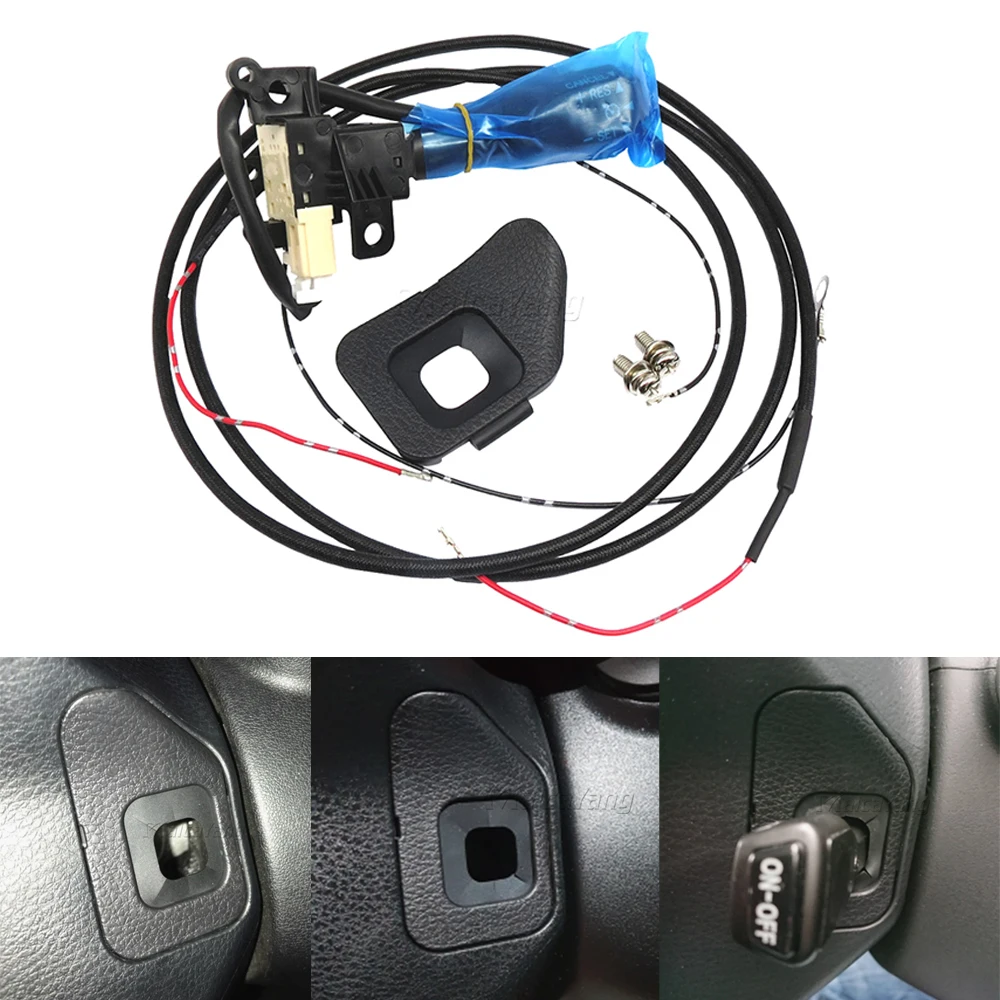 Car Genuine Cruise Control Switch Steering Wheel Cover For TOYOTA