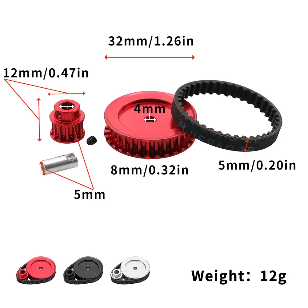 【新製品】RC4WD/CCHAND - ベルトドライブ キット for トラクサス TRX-4&6 (11)
