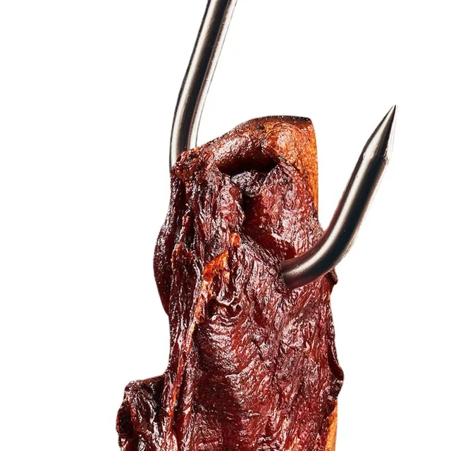 5Db S Alakú Sült Kolbász Konyha Hentes Szalonna Húsfeldolgozó Akasztók Bbq Szerszámok Húshorgok Állvány - Image 6