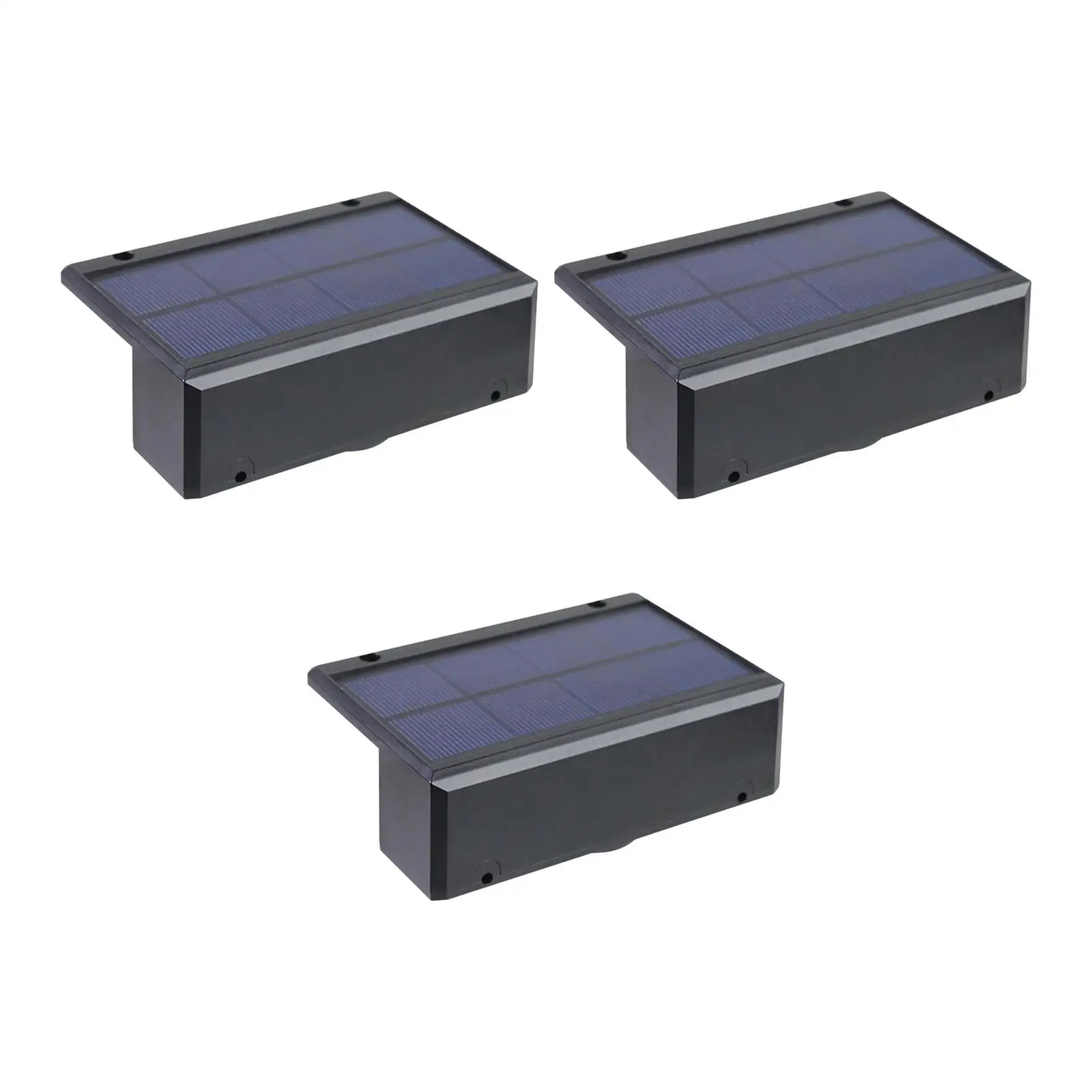 

Solar Fence Light Outside Light Exterior Light Fixture Step Light for Backyard