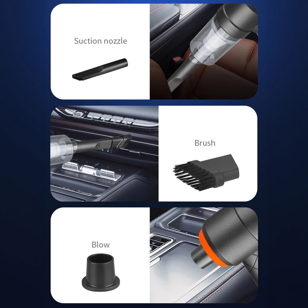 998000Pa Wireless Car Vacuum Cleaner Blowable Cordless Handheld Auto Vacuums Home & Car Dual Use Mini Vacuum Cleaners Low Noise vacuum cleaner,handheld vacuum cleaner,wireless vacuum cleaner,portable vacuum cleaner