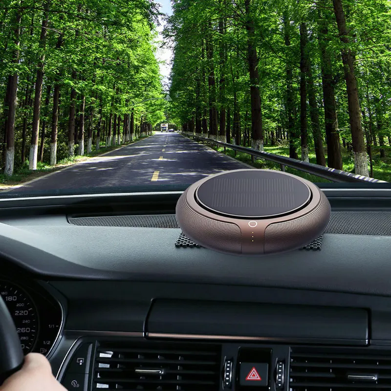 Car Air Purifier HEPA Filter Solar Air Freshener Good Purifier for Car Home Odor Eliminator