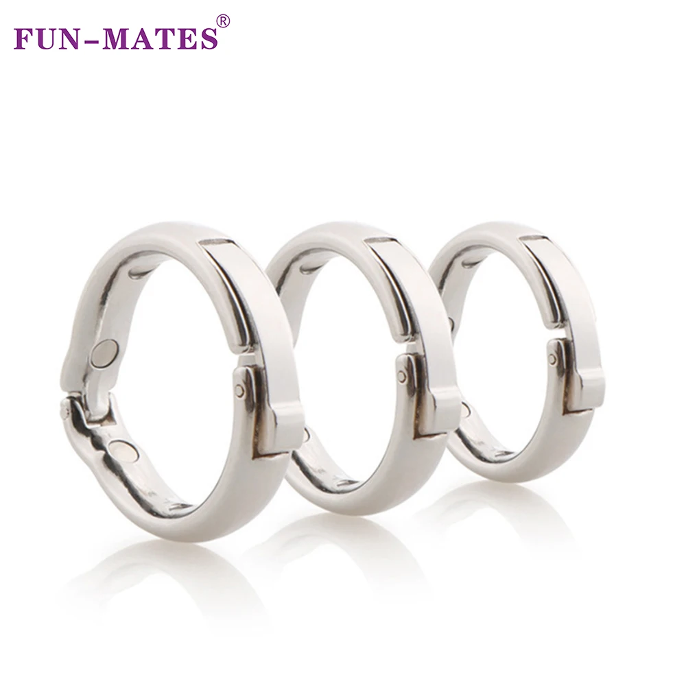 Metal Penis Ring For Men Stainless Steel Delay Ejaculation Ring_voghion.com