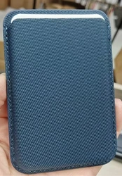 Techwoven Magnetic Leather Wallet Case with Card Holder - General Magnetism (Blue)