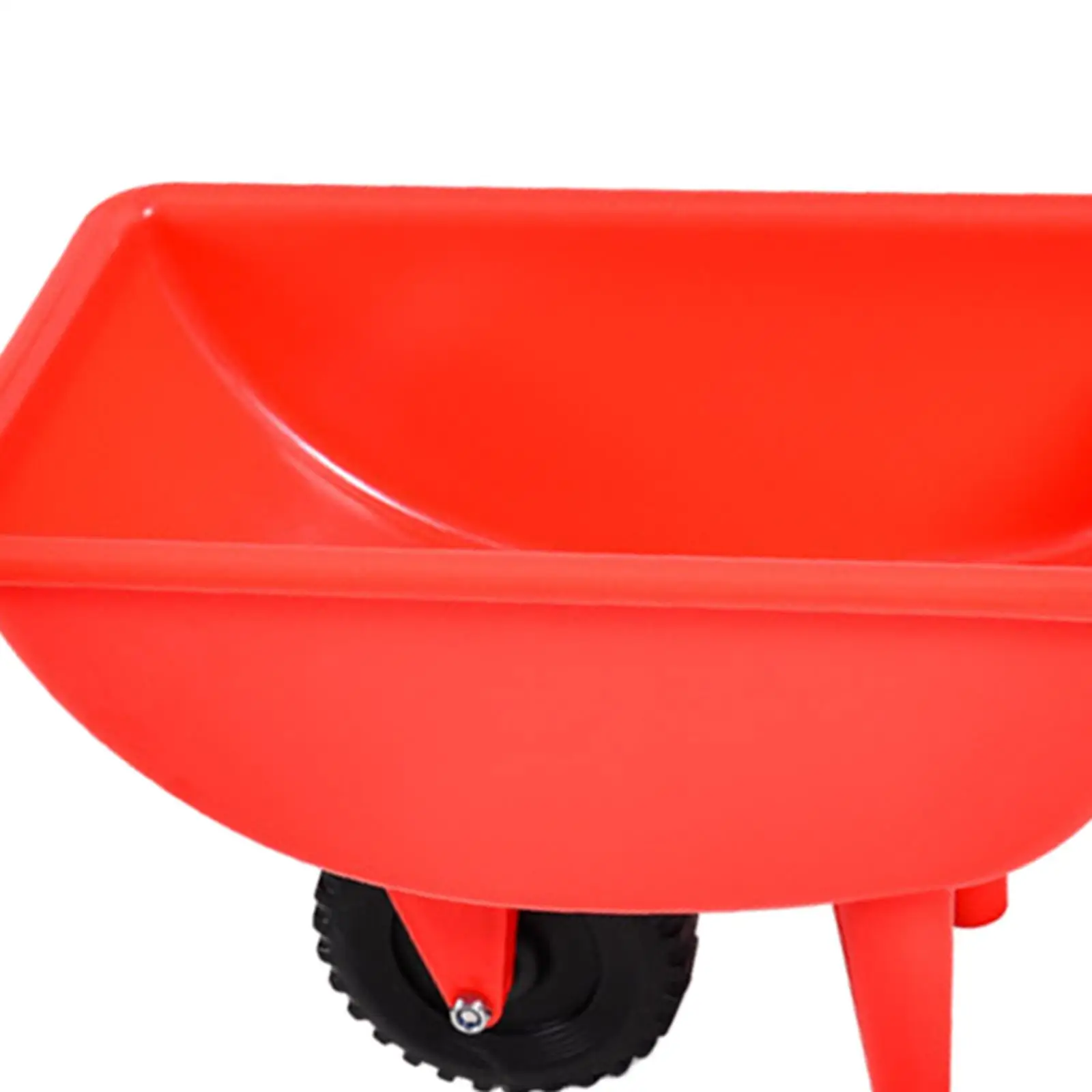 Gardening Wheelbarrow Sand Toy, Kids Educational Wheelbarrow, Single Wheel Gardening Cart for Kids Ages 3 And Up 5