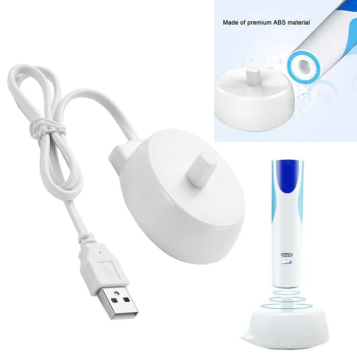 Base Usb Per Braun Oral B Caricatore Per Spazzolino Da Denti Culla Di Ricarica Per Spazzolino Elettrico