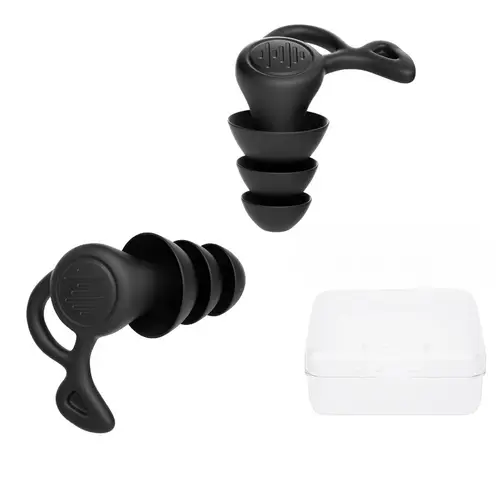 3 Layer Anti Noise Silicone Reusable Earplugs Waterproof Swimming Ear Plugs For Sleeping Diving Surf Soft Comfort Ear Protector - Image 2