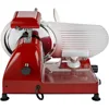 10" Premium Chromium-plated Steel Blade Electric Deli Meat Cheese Food Slicer with Serving Plate Commercial and 6