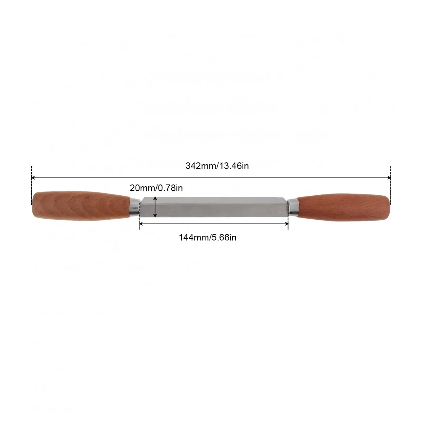 1Pc Beech Wooden Handle Woodwork Hand Plane Wood Carving Curved Draw Shave Debarking Hand Tool For Polished Logs Wood Debarking woodworking hand tools wood trimming tool