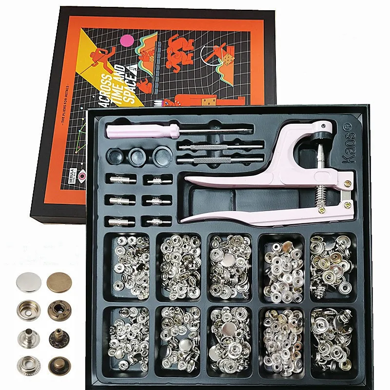 

T5 Plastic Buttons Multifunction Snaps and 3 Kinds Replace Snap Pliers Set Buttons for Clothing Sewing Accessories & Craft