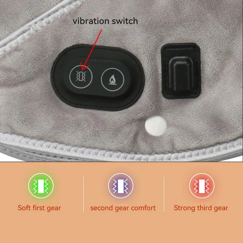 Electric Heated Shoulder Pads Wrap for Neck Massager Relief