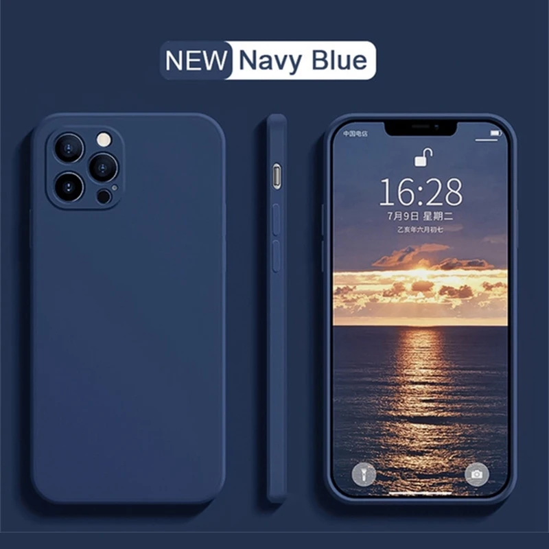 Luxury Liquid Silicone Camera Protection Case - Soft and Elegant Design