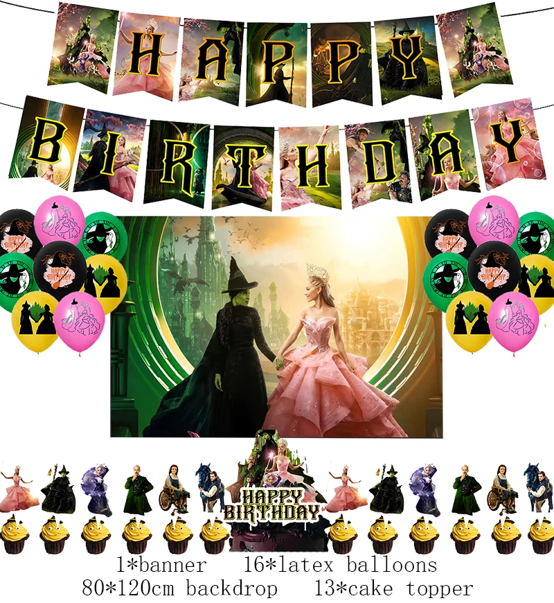 wicked-birthday-party-decoration-balloon-backdrop-banner-cake-topper-boys-birthday-party-supplies-aliexpress