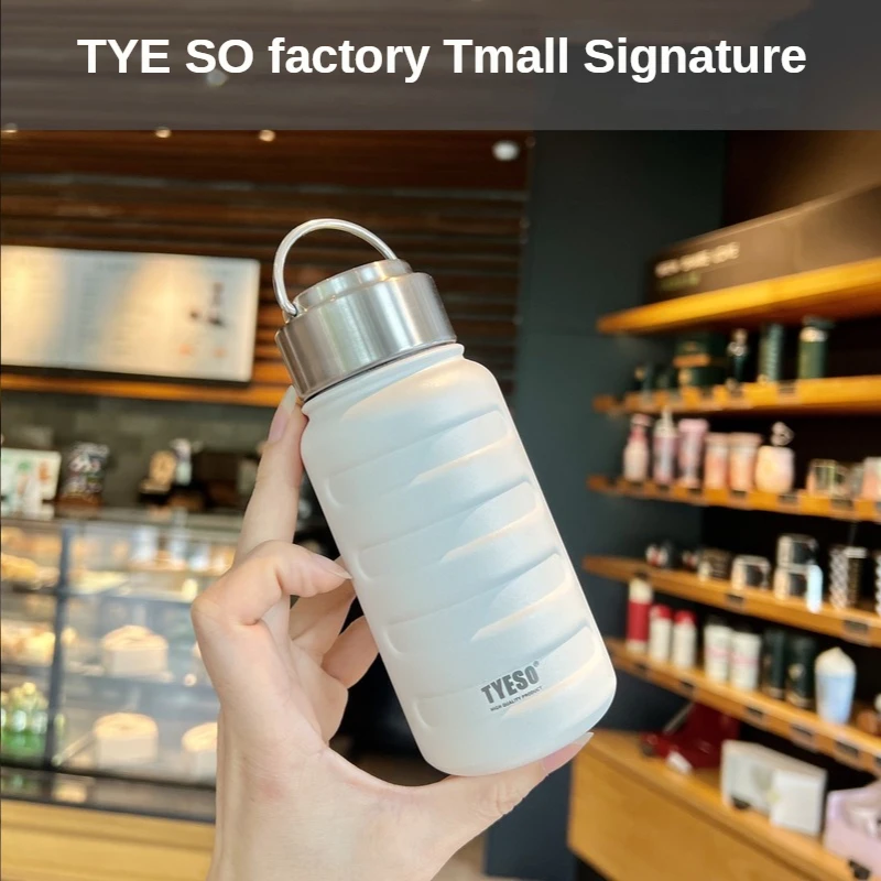 

Tyeso 360ml 270ml Double Stainless Steel Thermos Mug Portable Sport Vacuum Flask Large Capacity Thermal Water Bottle Tumbler