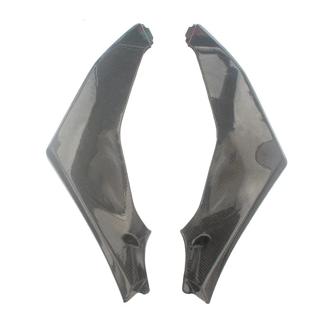 Motorcycle Carbon Fiber TANK SIDE FAIRING PANEL GAS TANK COVER FOR SUZUKI GSXR1000 2007 2008 K7