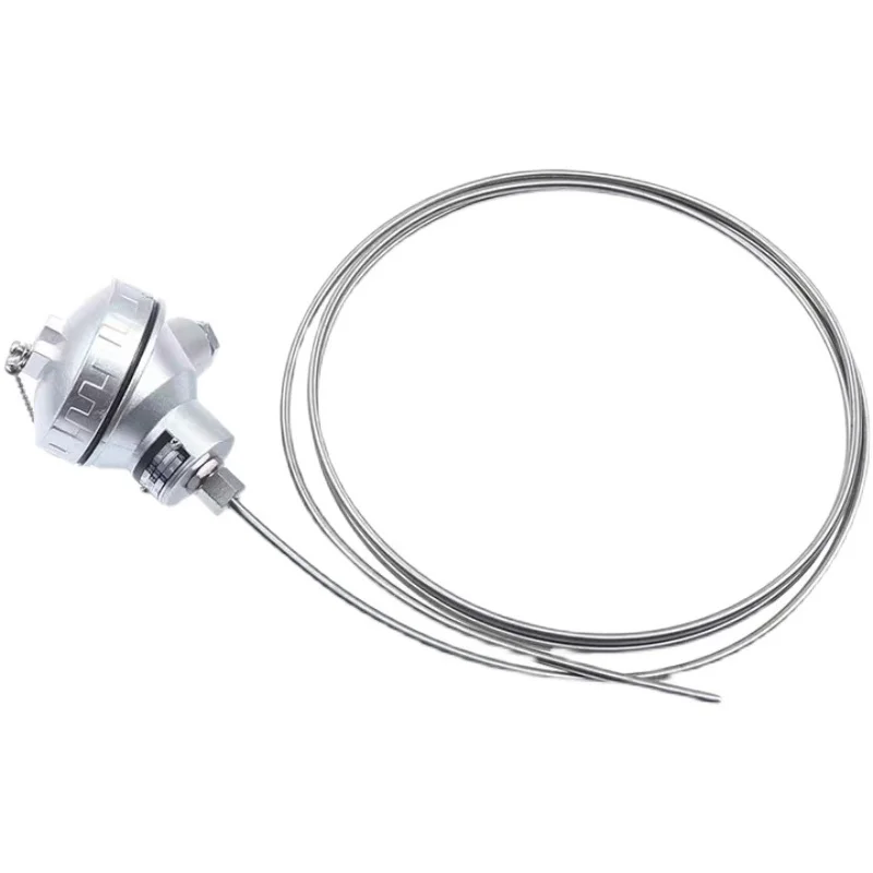 

K Type Thermocouple 100mm 200mm Pt100 RTD Flexible Transmitter