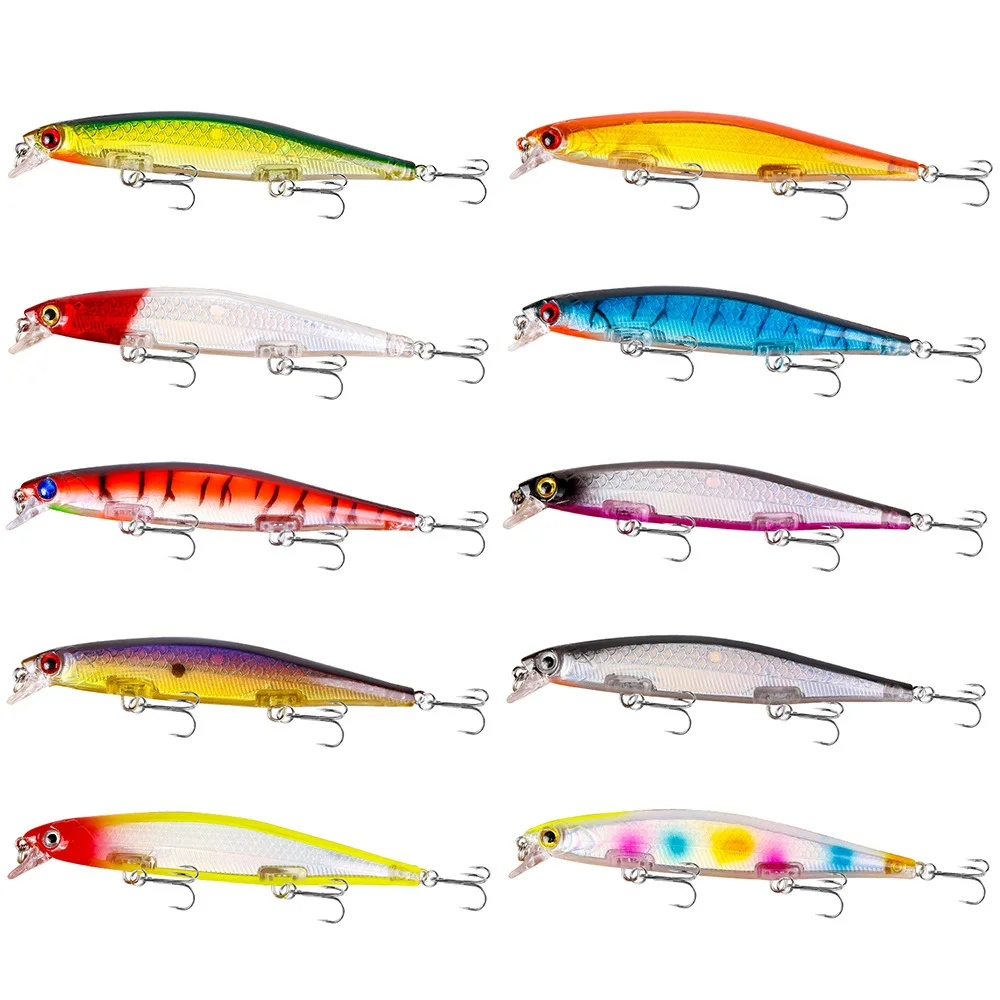 Long cast Suspend JERKBAIT CHANCE Sinking Fishing Lure 110mm 13g 0.5-2m Wobbler Minnow Longcast Bass Pike Artificial Bait Tackle