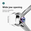 MR.GREEN Nail Clippers Wide Jaw Opening Stainless Steel Fingernail Clipper Thick Hard Toenail Cutter Manicure Scissors tools 2