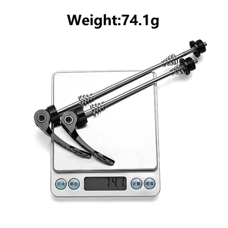 Bicycle Skewers ENLEE Hub Quick Release Lever MTB Road Aluminium Alloy Front 100mm Rear 135mm For Mountain Bike Folding