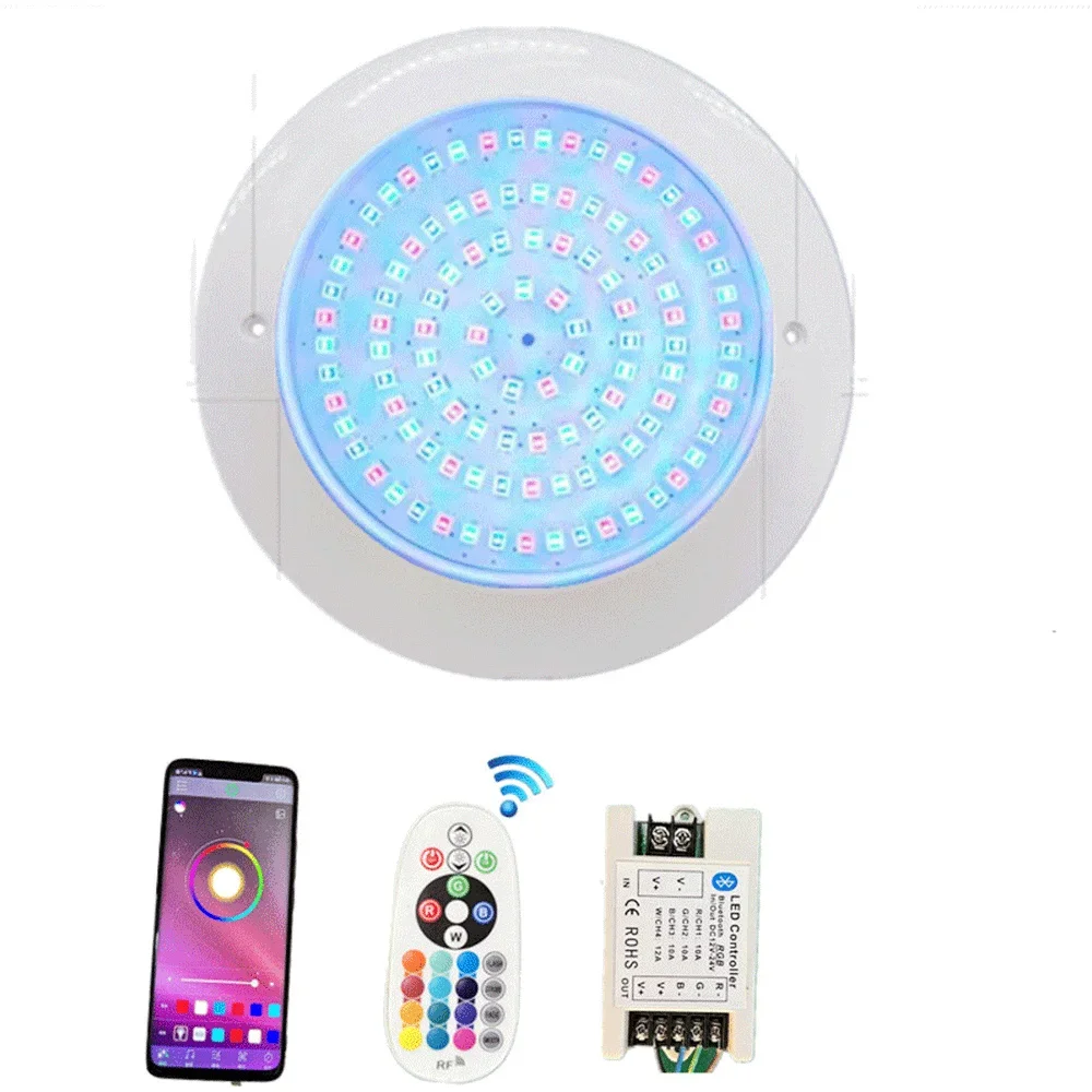 

RGB фонарь для бассейна, 30 Вт, IP68 водонепроницаемый, 12 В переменного тока