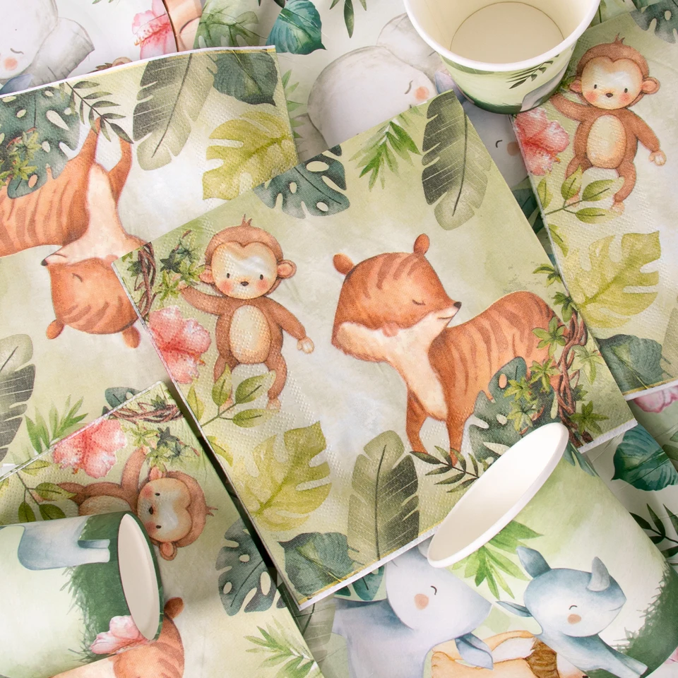 Ensemble de vaisselle jetable pour fête d'anniversaire Wild One avec bannière, assiettes, serviettes et tasses pour décoration de fête d' anniversaire 1er garçon, fille - France Ensemble de vaisselle jetable pour fête d'anniversaire Wild One avec bannière, assiettes, serviettes et tasses pour décoration de fête d' anniversaire 1er garçon, fille - France