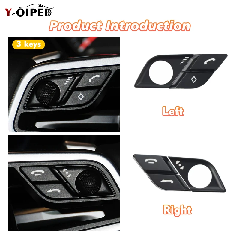 포르쉐 카이엔 92A 2015-2016 Macan 95B 2014-2021 718 Boxster 911 자동차 스티어링 휠 다기능 스위치 버튼 전화 키