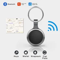 Mini GPS Tracker Locator Tuya Smart Life APP Key Finder Keychain Phones Kids Pet Item Anti Loss Alarm Smart Tag Finder 1