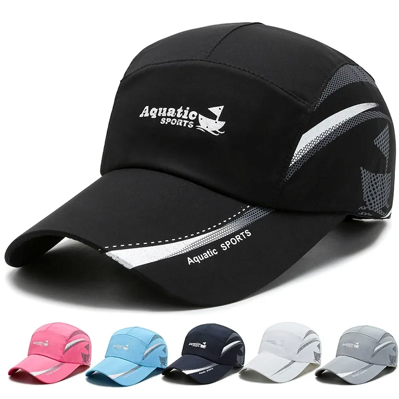 Unisex Outdoor Black Waterproof Qucik Dry Hats for Men Women Sport Golf  Fishing Adjustable Breathable Sunscreen Baseball Caps - AliExpress