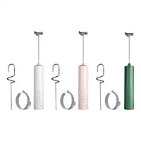 Handheld Milk Frother 3 Speeds Whisk Coffee for Latte Matcha Egg 1