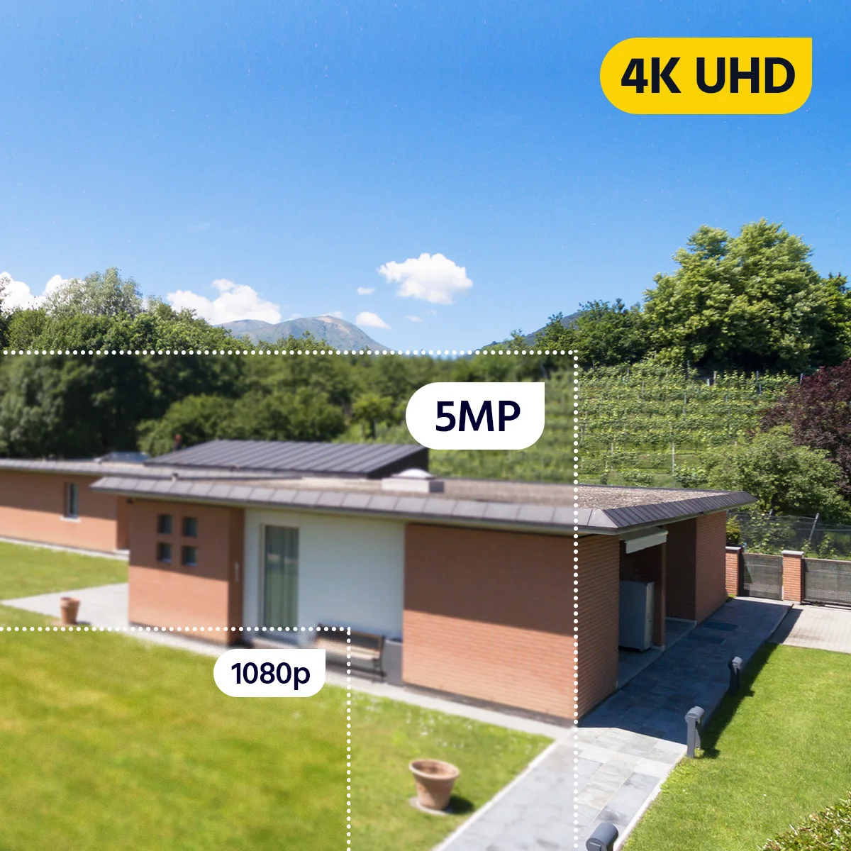 ANNKE 4K Ultra HD 8CH DVR H.265 CCTV Camera Security System 4PCS 8MP IP67 Weaterproof Outdoor 8MP Camera Video Surveillance